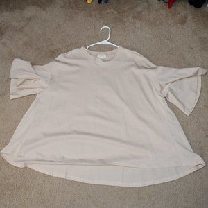 Beige Oversize Tee